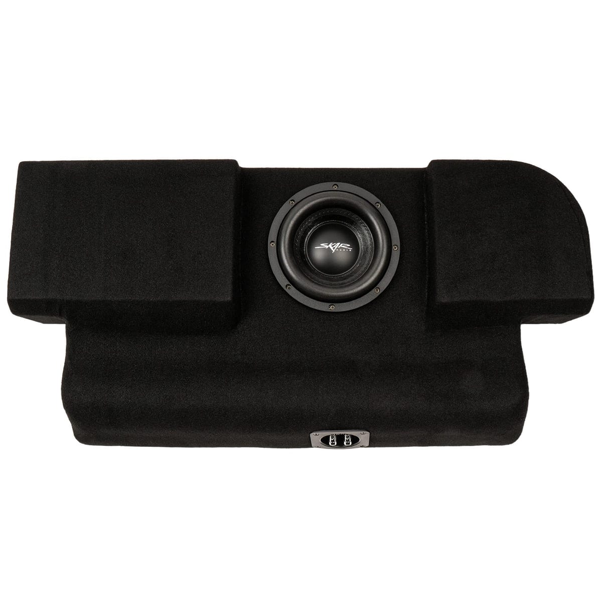 Single 8" Loaded Vented Subwoofer Enclosure Compatible with 2015-2026 Ford F-150 Super Cab Trucks #1