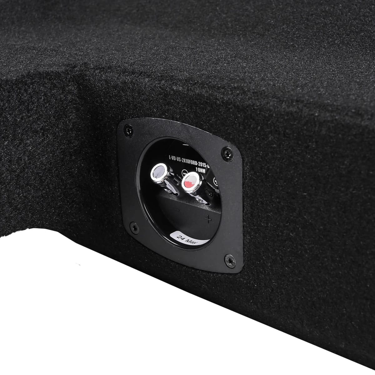 Dual 10" 1,600W Max Power Loaded Subwoofer Enclosure Compatible with 2015-2025 Ford F-150 Super Cab Trucks #6