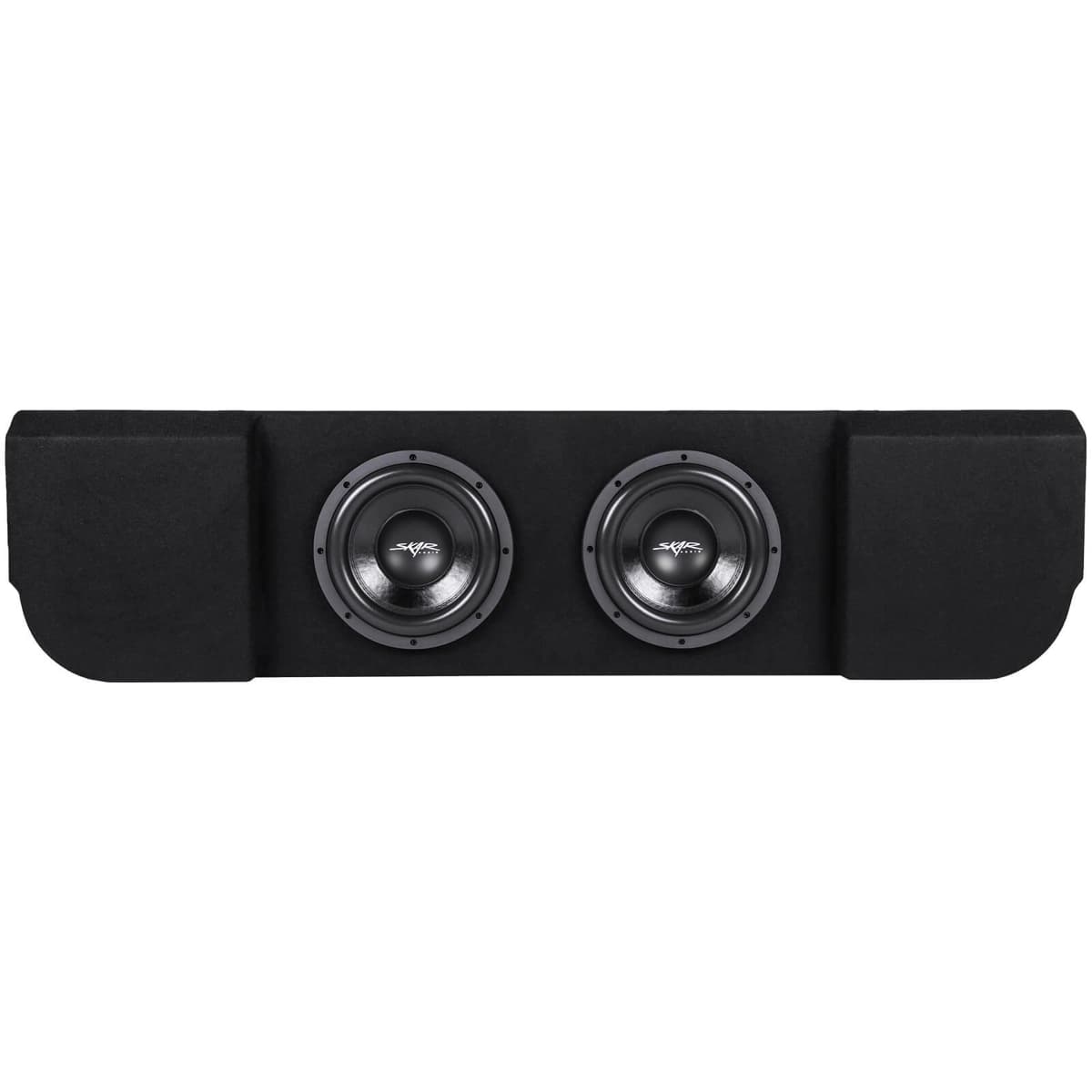 Featured Product Photo 1 for Dual 10" 1,600W Max Power Loaded Subwoofer Enclosure Compatible with 2017-2025 Ford Super Duty (F-250/350/450) SuperCrew Cab Trucks