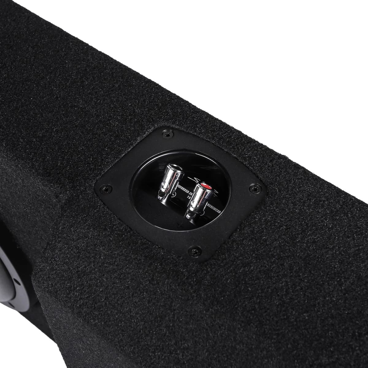 Featured Product Photo 5 for Dual 10" 1,600W Max Power Loaded Subwoofer Enclosure Compatible with 2017-2025 Ford Super Duty (F-250/350/450) SuperCrew Cab Trucks