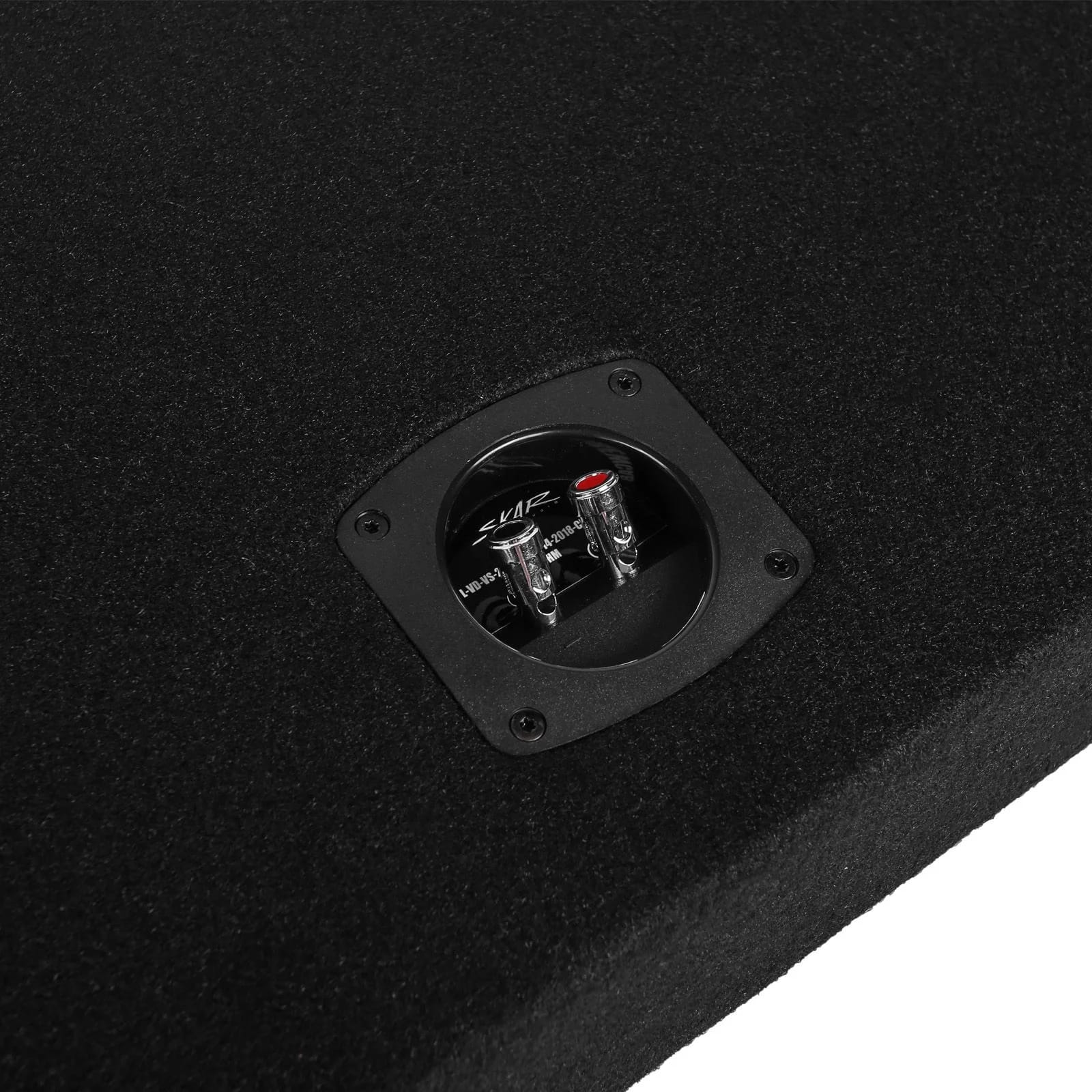 Dual 10" 1,600W Max Power Loaded Subwoofer Enclosure Compatible with 2014-2018 Chevy Silverado & GMC Sierra Crew Cab Trucks #6