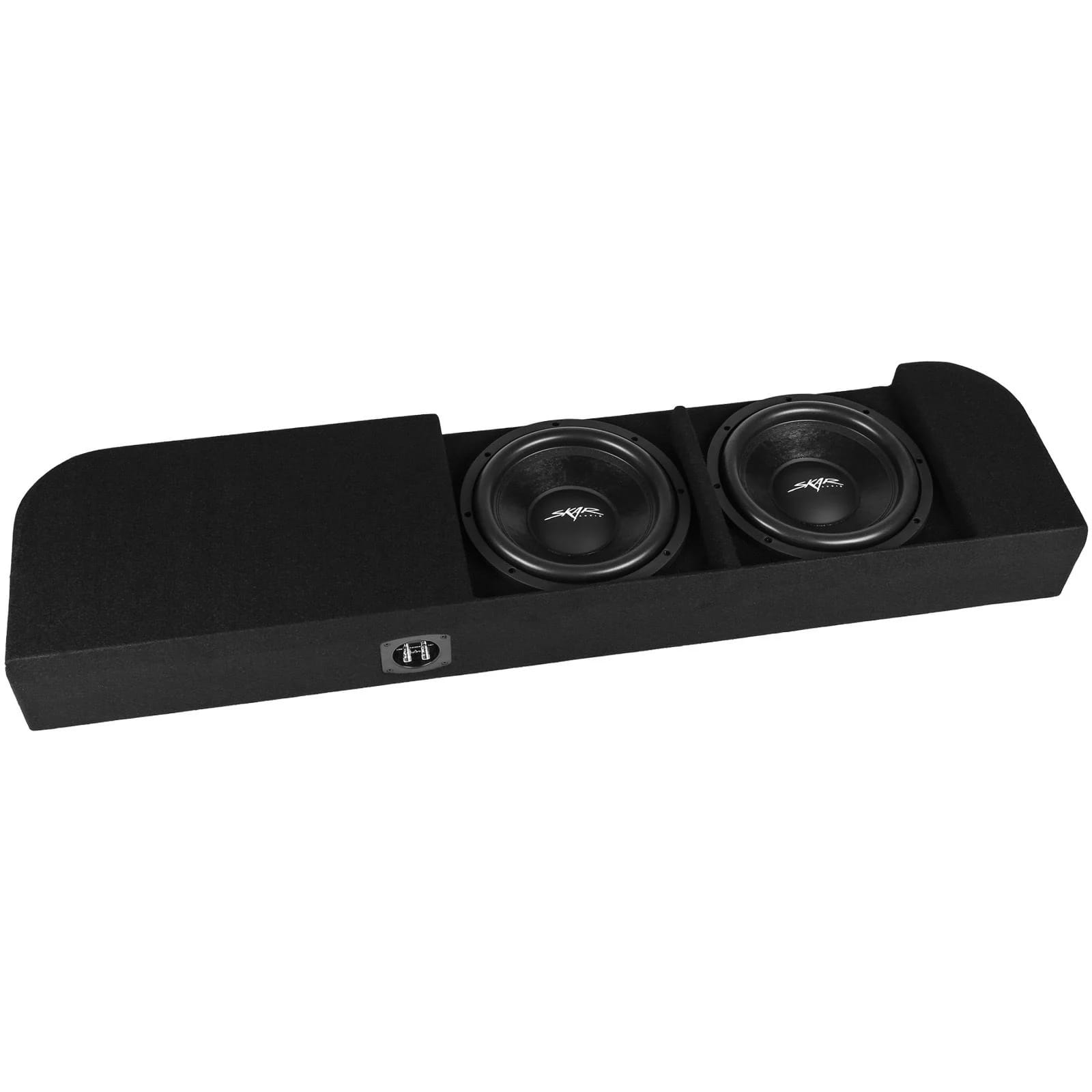 Dual 12" 1,600W Max Power Loaded Ported Subwoofer Enclosure Compatible with 2015-2026 Ford F-150 Super Crew Cab Trucks #1