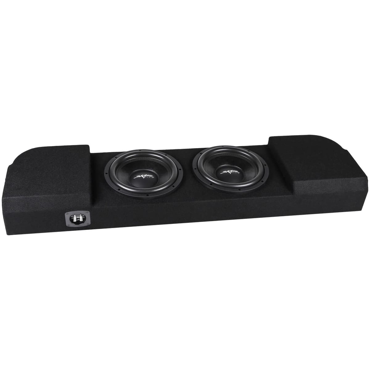 Dual 12" 1,600W Max Power Loaded Subwoofer Enclosure Compatible with 2017-2025 Ford Super Duty (F-250/350/450) SuperCrew Cab Trucks #1