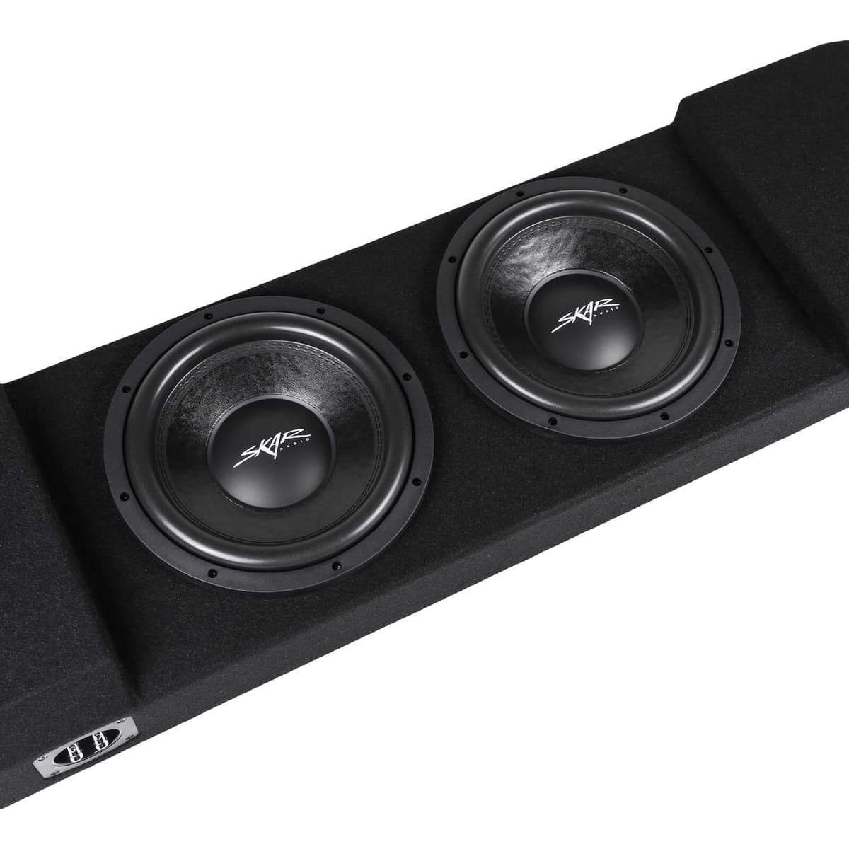 Featured Product Photo 7 for Dual 12" 1,600W Max Power Loaded Subwoofer Enclosure Compatible with 2017-2025 Ford Super Duty (F-250/350/450) SuperCrew Cab Trucks