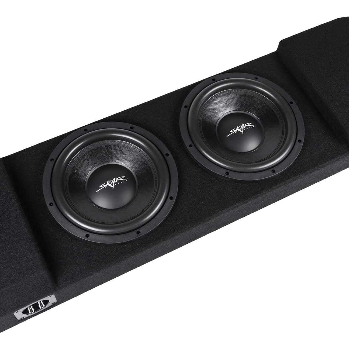 Dual 12" 1,600W Max Power Loaded Subwoofer Enclosure Compatible with 2017-2025 Ford Super Duty (F-250/350/450) SuperCrew Cab Trucks #8