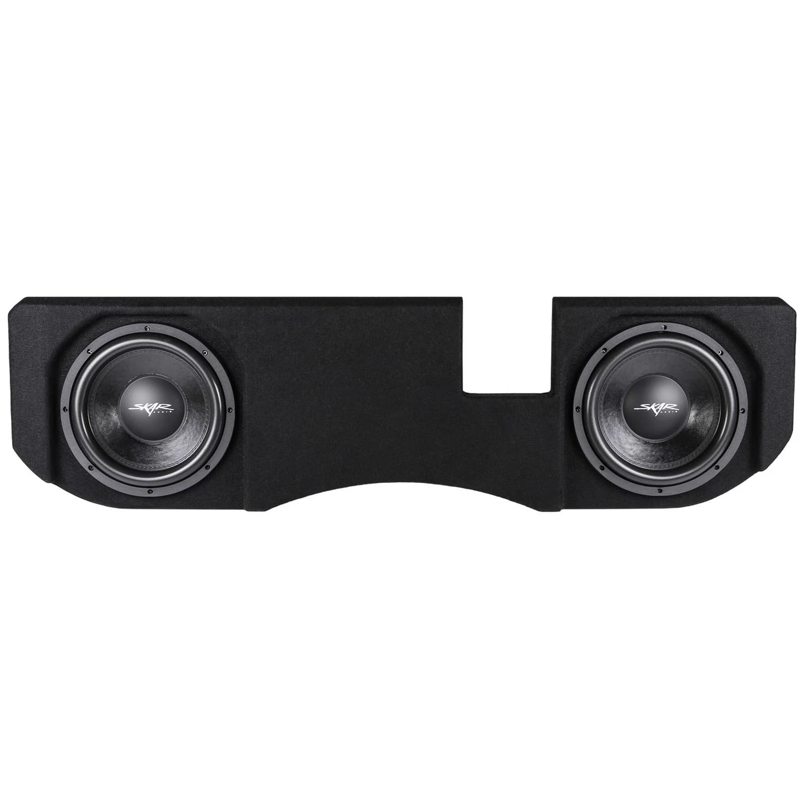 Featured Product Photo 1 for Dual 12" 1,600W Max Power Loaded Subwoofer Enclosure Compatible with 2002-2018 Dodge Ram Crew & Quad Cab Trucks