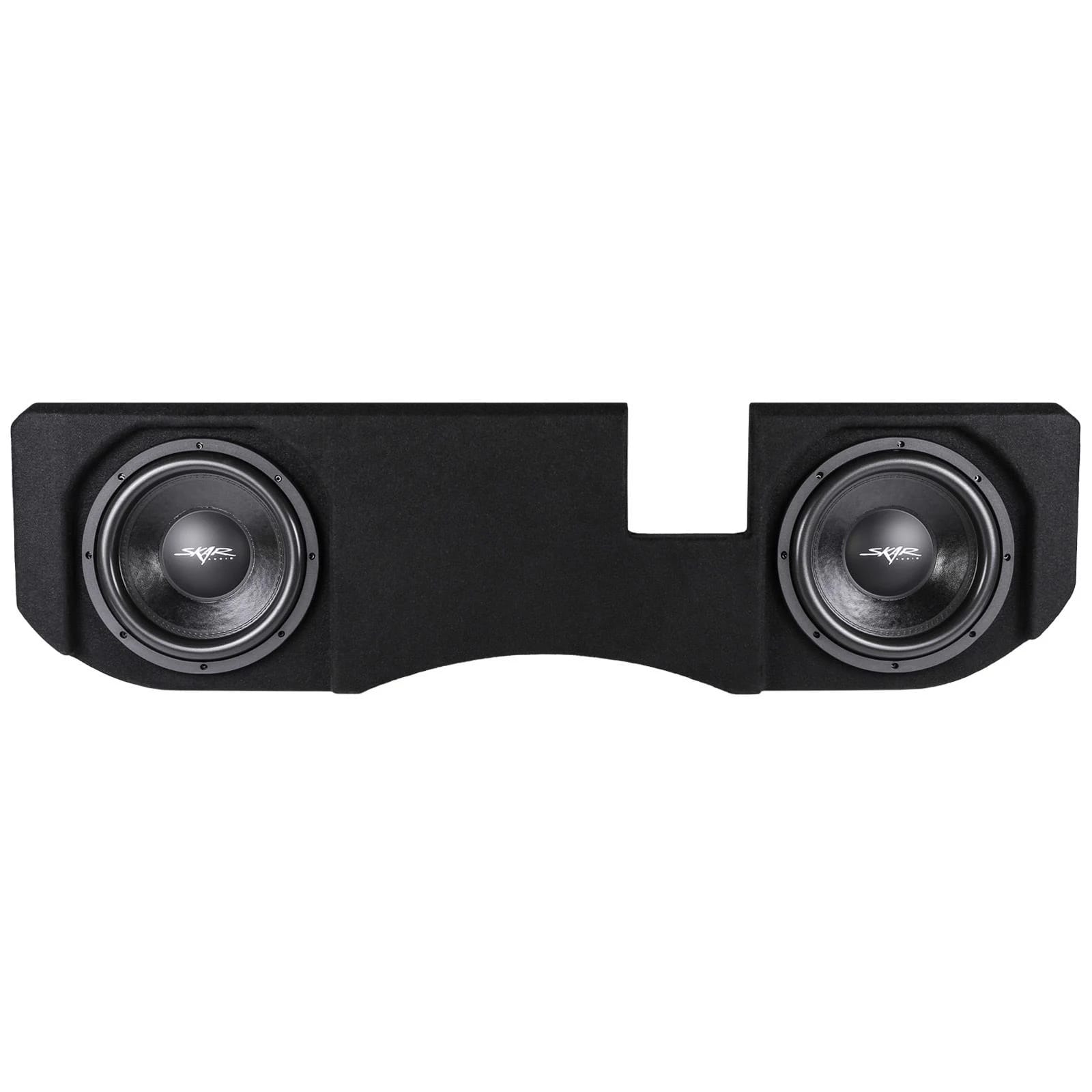 Dual 12" 1,600W Max Power Loaded Subwoofer Enclosure Compatible with 2002-2018 Dodge Ram Crew & Quad Cab Trucks #2