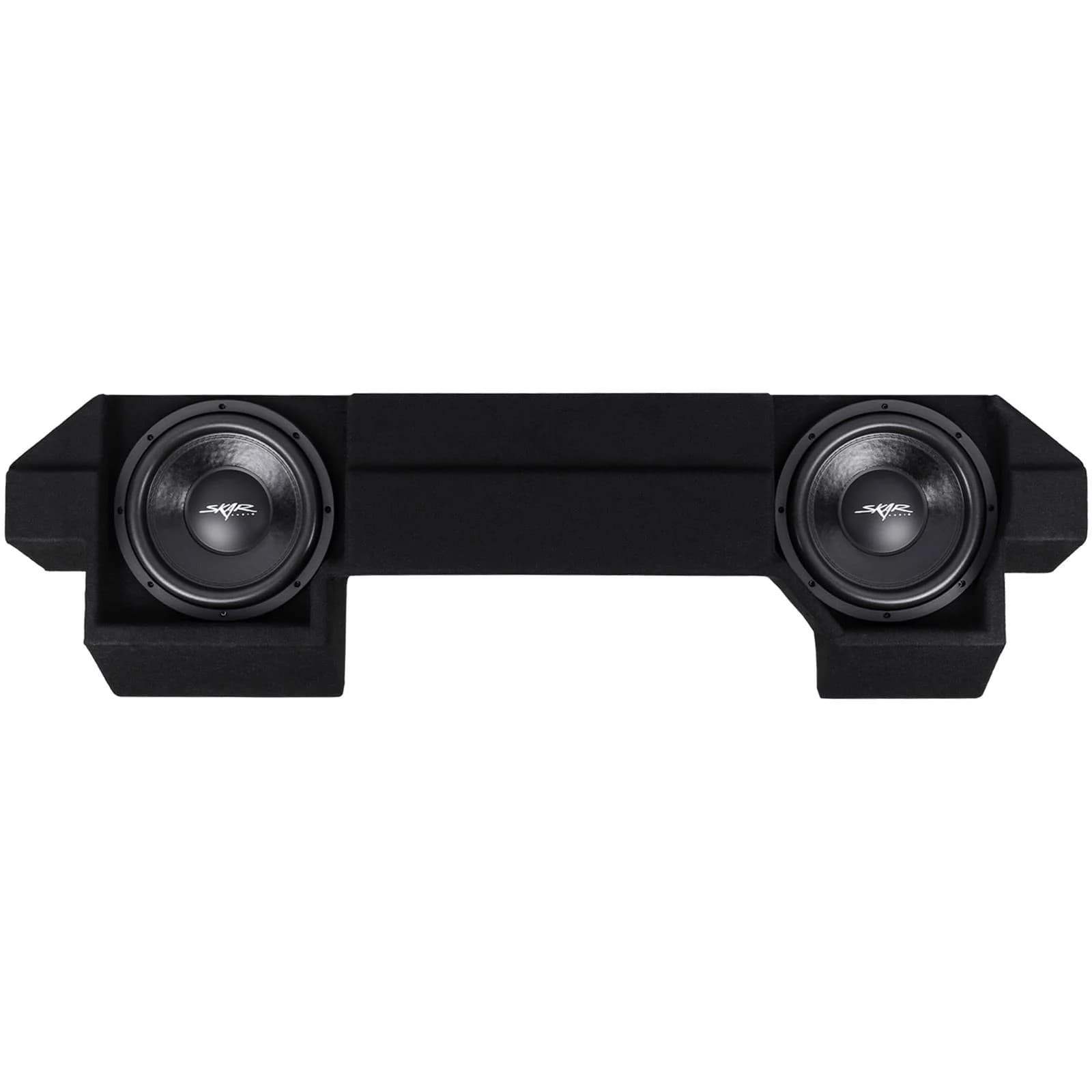 Featured Product Photo 1 for Dual 12" 1,600W Max Power Loaded Subwoofer Enclosure Compatible with 2019-2025 Ram 1500 (5th Gen) Crew Cab Trucks