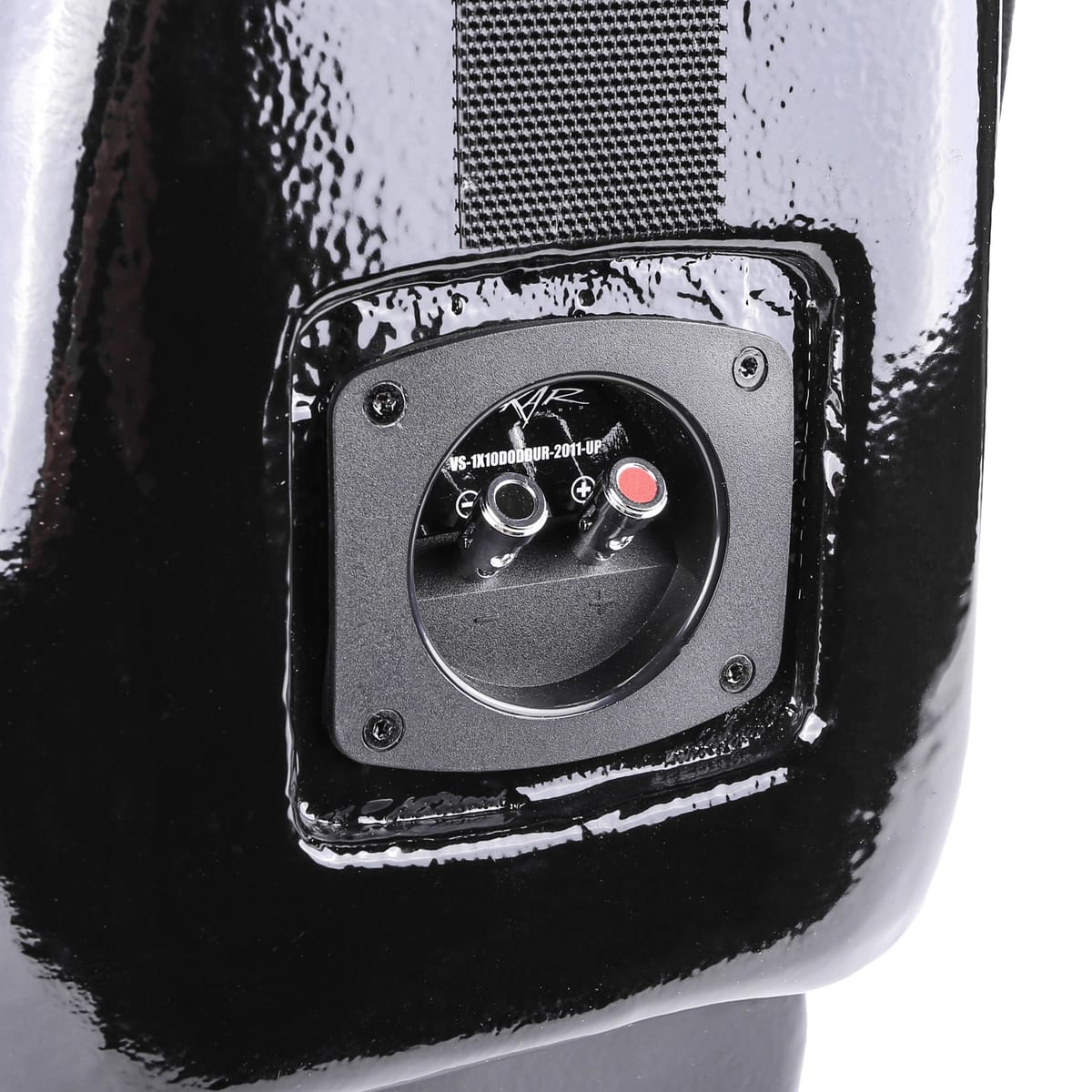 Single 10" 1,000W Max Power Loaded Subwoofer Enclosure Compatible with 2011-2025 Dodge Durango Vehicles #6