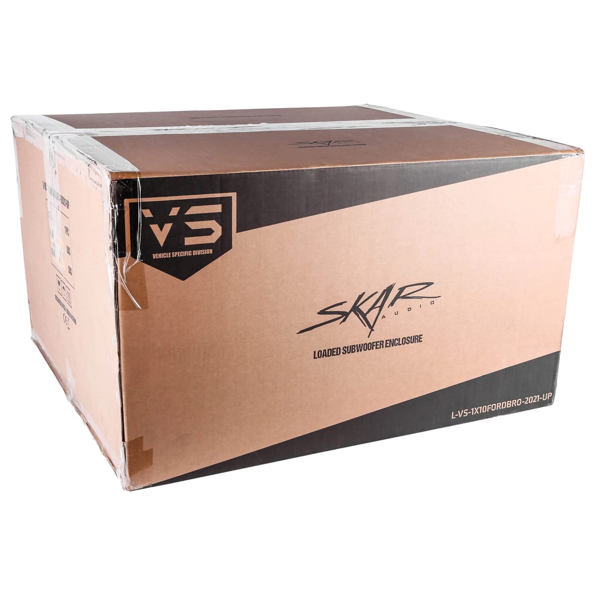 Single 10" 1,000W Max Power Loaded Subwoofer Enclosure Compatible with 2021-2025 Ford Bronco 4-Door Vehicles #9