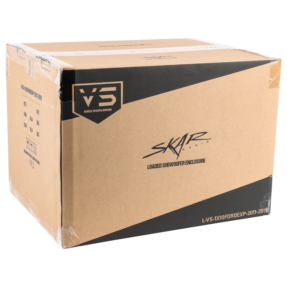 Featured Product Photo 7 for Single 10" 1000W Max Power Loaded Subwoofer Enclosure Compatible with 2011-2019 Ford Explorer Vehicles