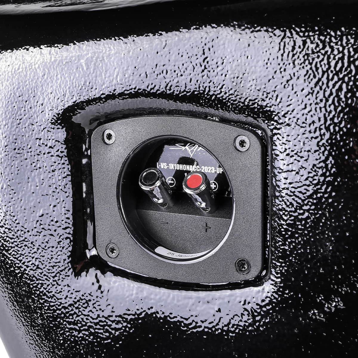 Featured Product Photo 6 for Single 10" 1,000W Max Power Loaded Ported Subwoofer Enclosure Compatible with 2023-2025 Honda Accord Vehicles