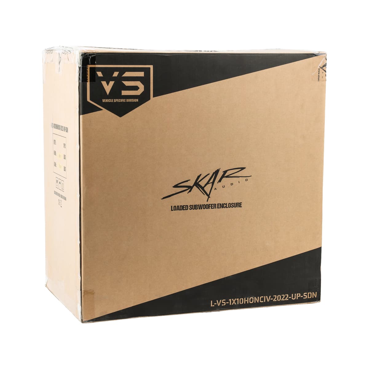 Featured Product Photo 7 for Single 10" 1,000W Max Power Loaded Subwoofer Enclosure Compatible with 2022-UP Honda Civic Sedan Vehicles