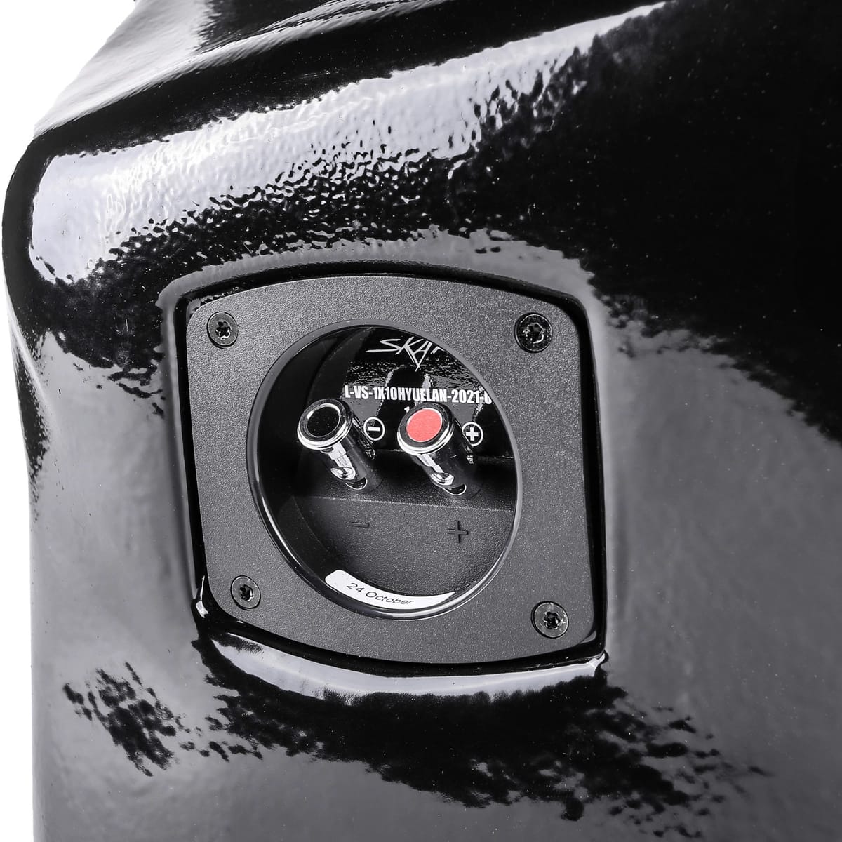 Single 10" 1,000W Max Power Loaded Subwoofer Enclosure Compatible with 2021-2025 Hyundai Elantra Vehicles #7