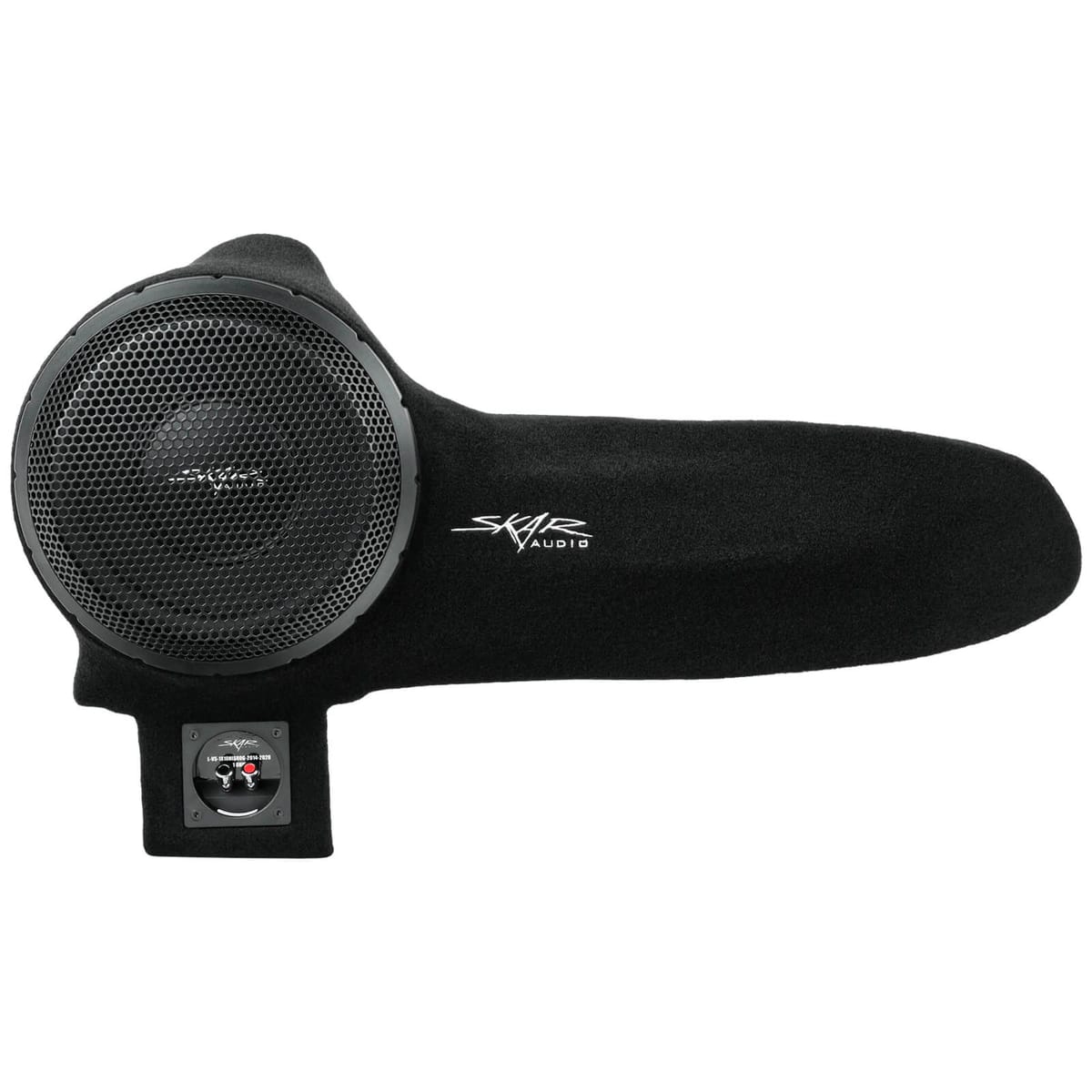 Single 10" 1,000W Max Power Loaded Subwoofer Enclosure Compatible with 2014-2020 Nissan Rogue Vehicles #1