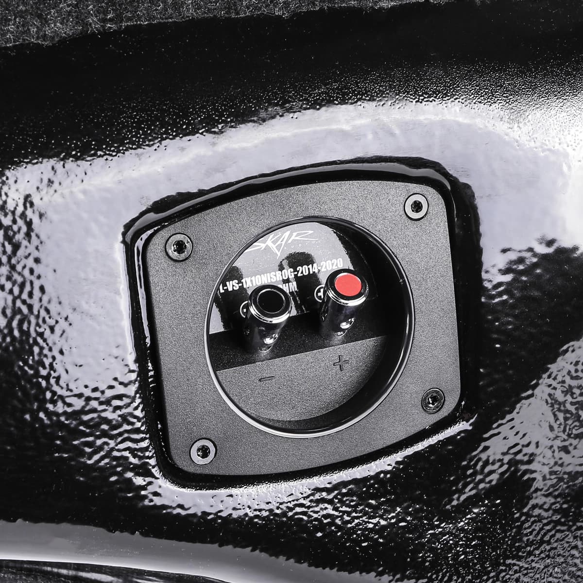 Featured Product Photo 6 for Single 10" 1,000W Max Power Loaded Subwoofer Enclosure Compatible with 2017-2022 Nissan Rogue Sport Vehicles