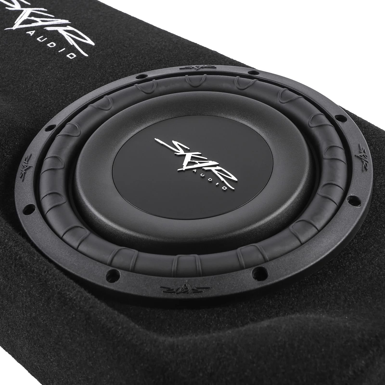 Single 10" 1,000W Max Power Loaded Subwoofer Enclosure Compatible with 2016-2023 Toyota Tacoma Double Cab Max Trucks #6