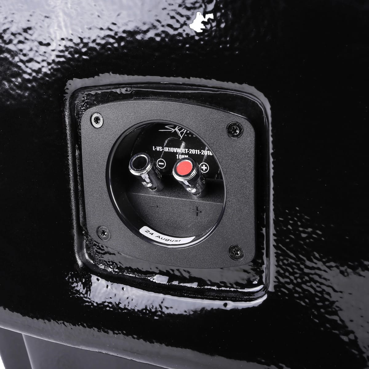 Single 10" 1,000W Max Power Loaded Subwoofer Enclosure Compatible with 2011-2018 Volkswagen Jetta Vehicles #7