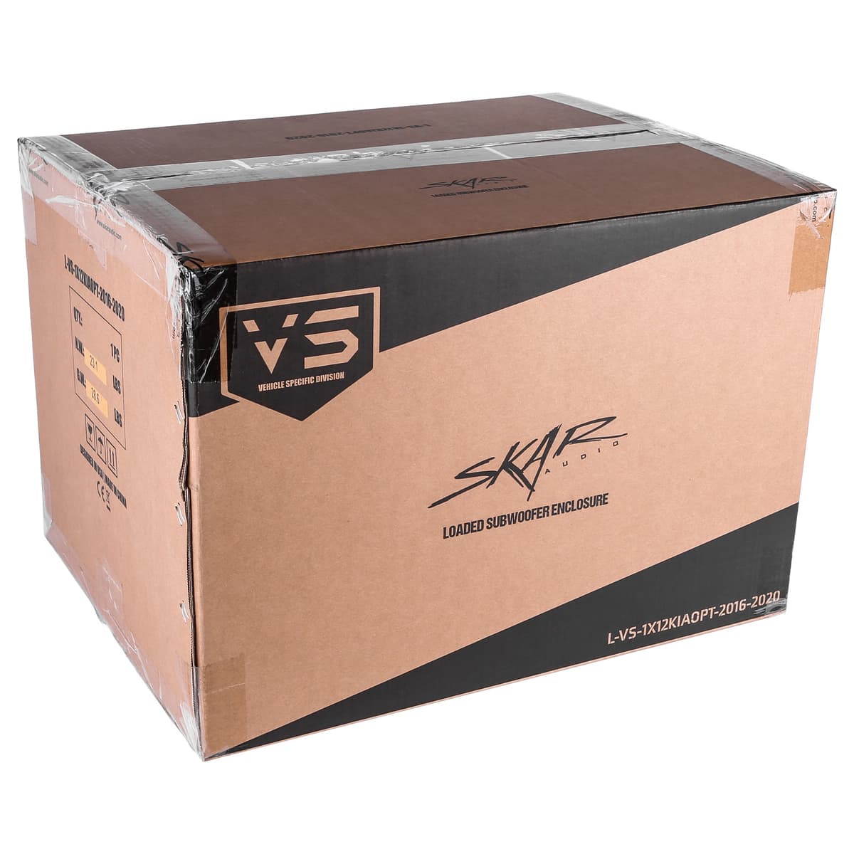 Featured Product Photo 8 for Single 12" 1,000W Max Power Loaded Subwoofer Enclosure Compatible with 2016-2020 Kia Optima Vehicles