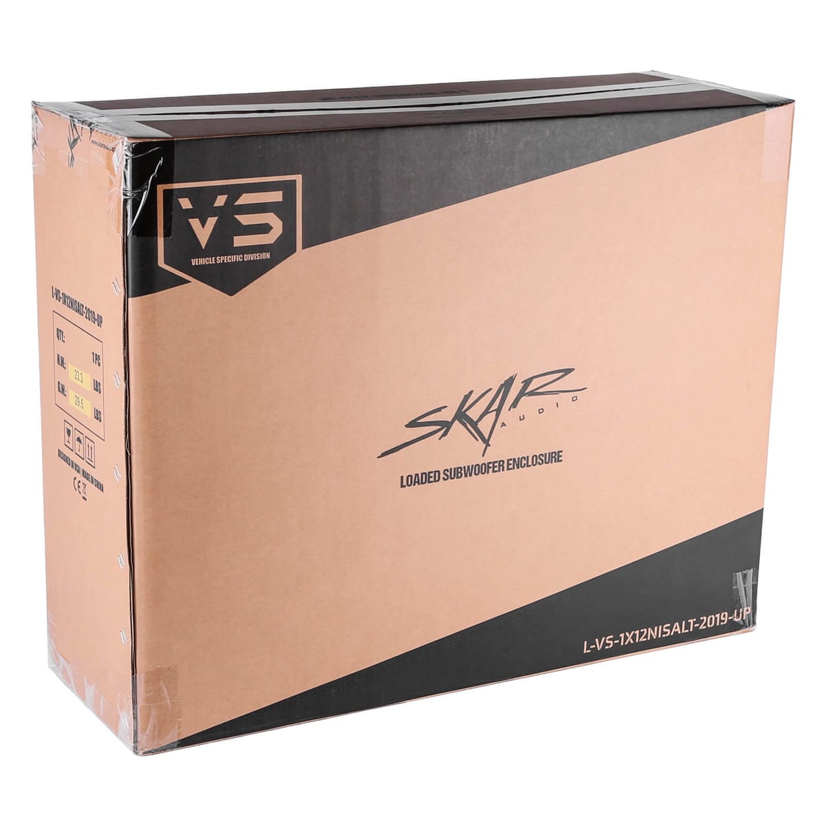 Single 12" 1,000W Max Power Loaded Subwoofer Enclosure Compatible with 2019-2025 Nissan Altima Vehicles #8