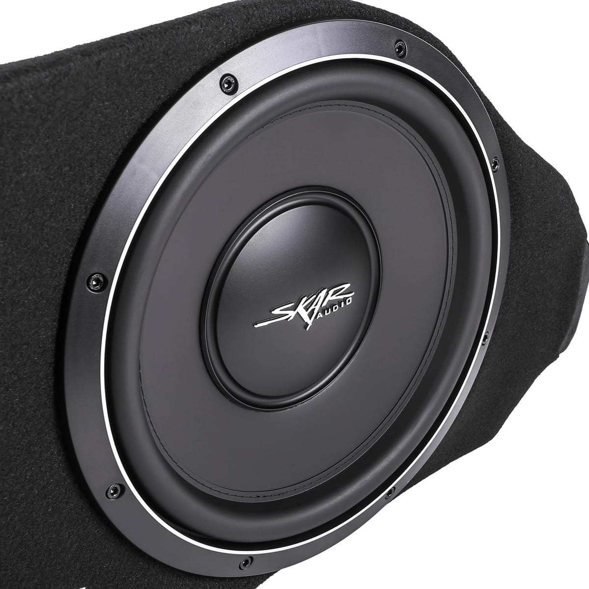 Single 12" 1,000W Max Power Loaded Subwoofer Enclosure Compatible with 2018-2025 Toyota Camry Vehicles #6