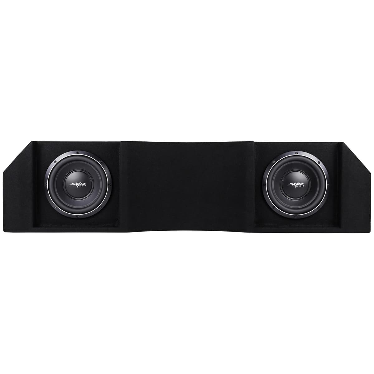 Featured Product Photo 1 for Dual 10" 2,000W Max Power Loaded Ported Subwoofer Enclosure Compatible with 2016-2025 Nissan Titan Crew Cab Trucks