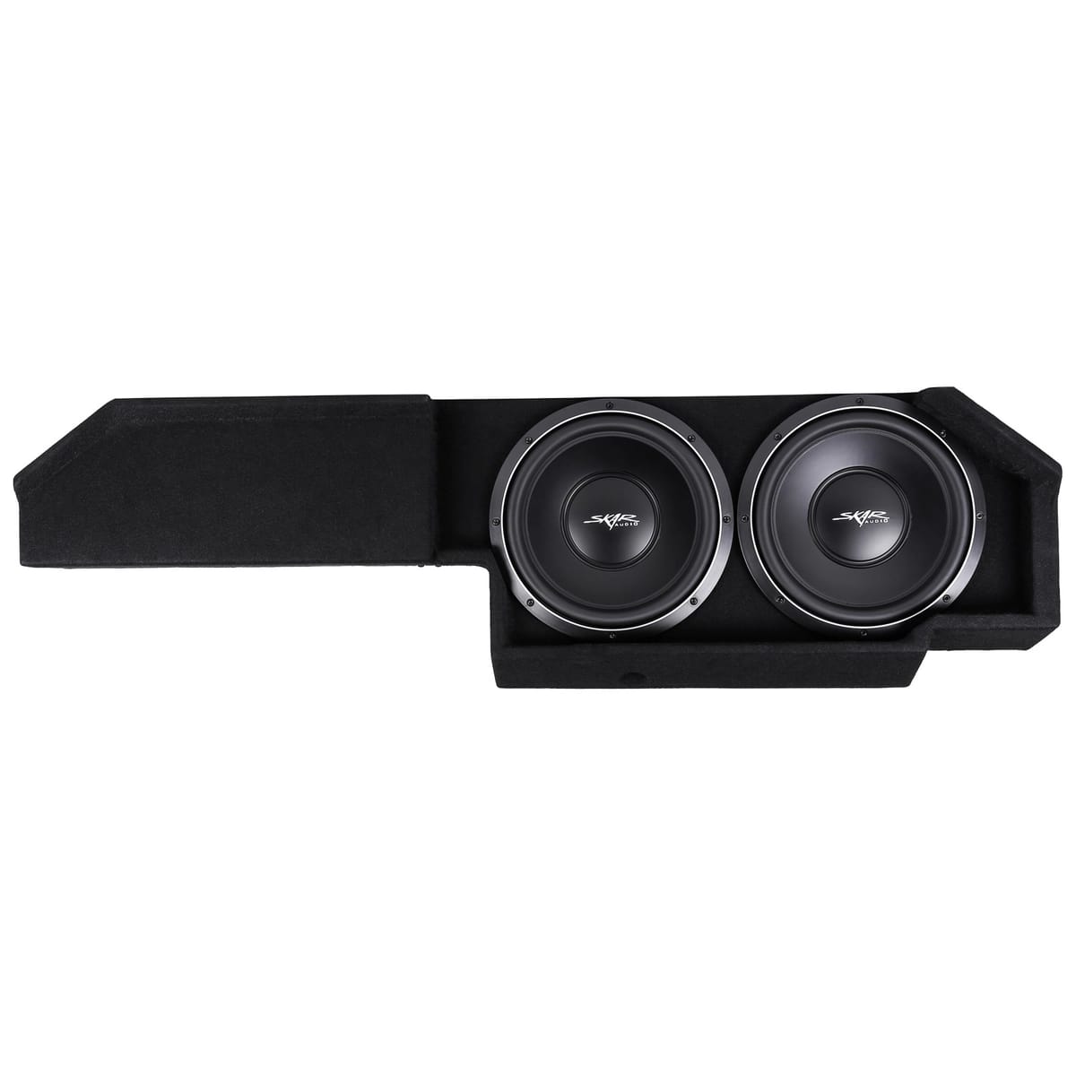 Dual 12" 2,000W Max Power Loaded Ported Subwoofer Enclosure Compatible with 2019-2025 Chevrolet Silverado/GMC Sierra Double Cab Trucks #2