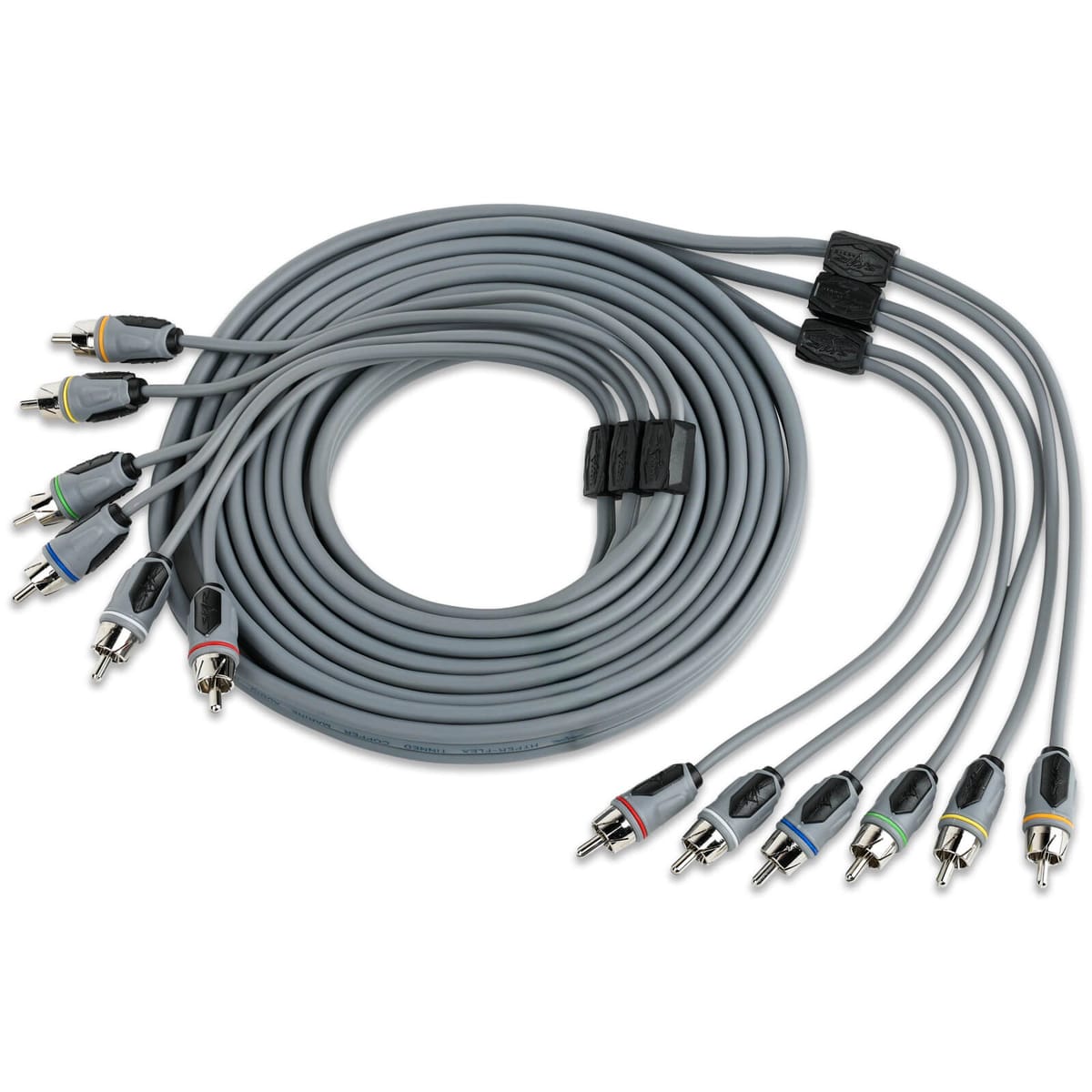 SKM4GAOFC | 4 Gauge - 1,500 Watt OFC Marine Grade Amplifier Wiring Kit #6