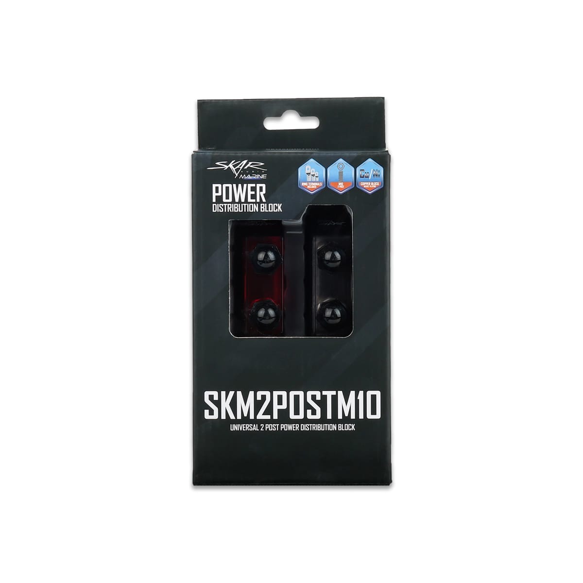 SKM2POSTM10 | 2-Post M10 Marine Universal Distribution Blocks #7