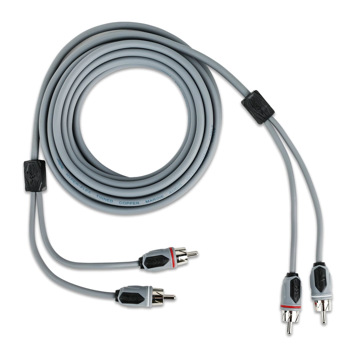 SKM2CHRCA12 | 12 Ft 2-Channel Marine Grade RCA Interconnect Cable #1