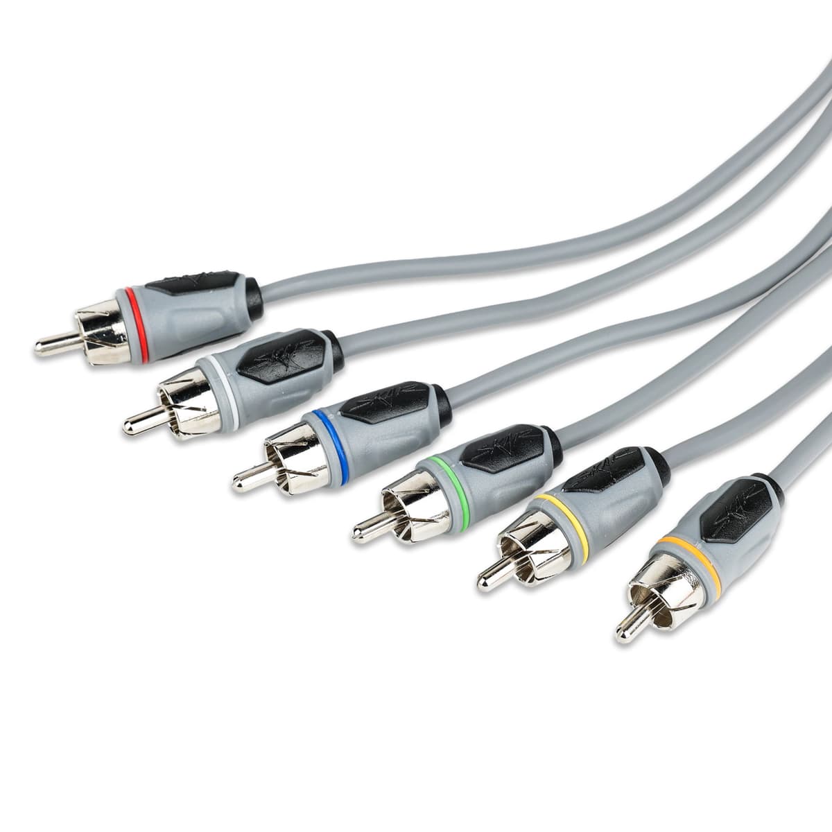 Featured Product Photo 3 for SKM6CHRCA25 | 25 Ft 6-Channel Marine Grade RCA Interconnect Cable