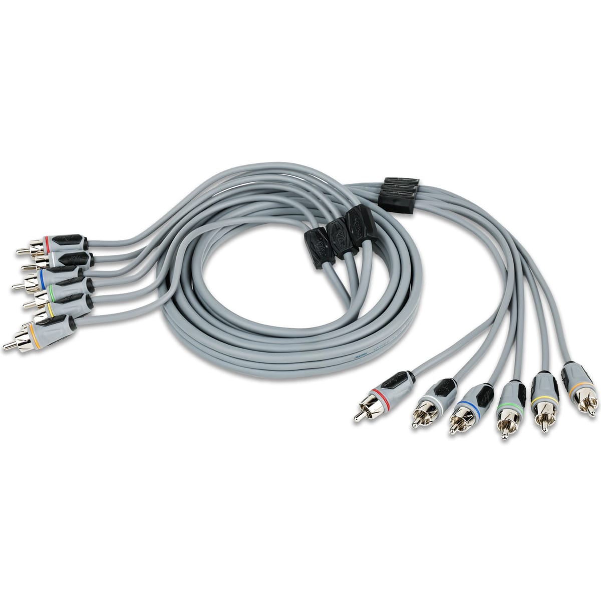 SKM6CHRCA6 | 6 Ft 6-Channel Marine Grade RCA Interconnect Cable #3