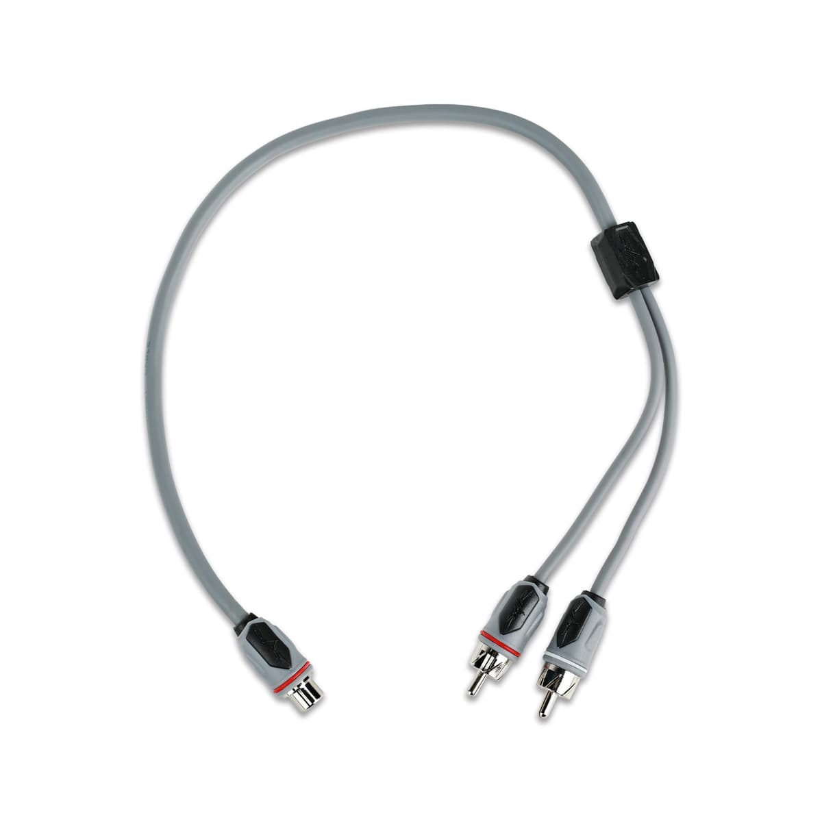 Featured Product Photo for SKMRCA1F2M | 1-Female to 2-Male Marine Grade RCA Y-Adapter Cable