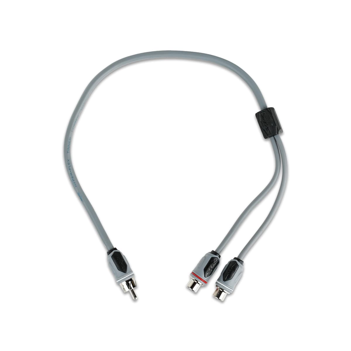 Featured Product Photo for SKMRCA1M2F | 1-Male to 2-Female Marine Grade RCA Y-Adapter Cable