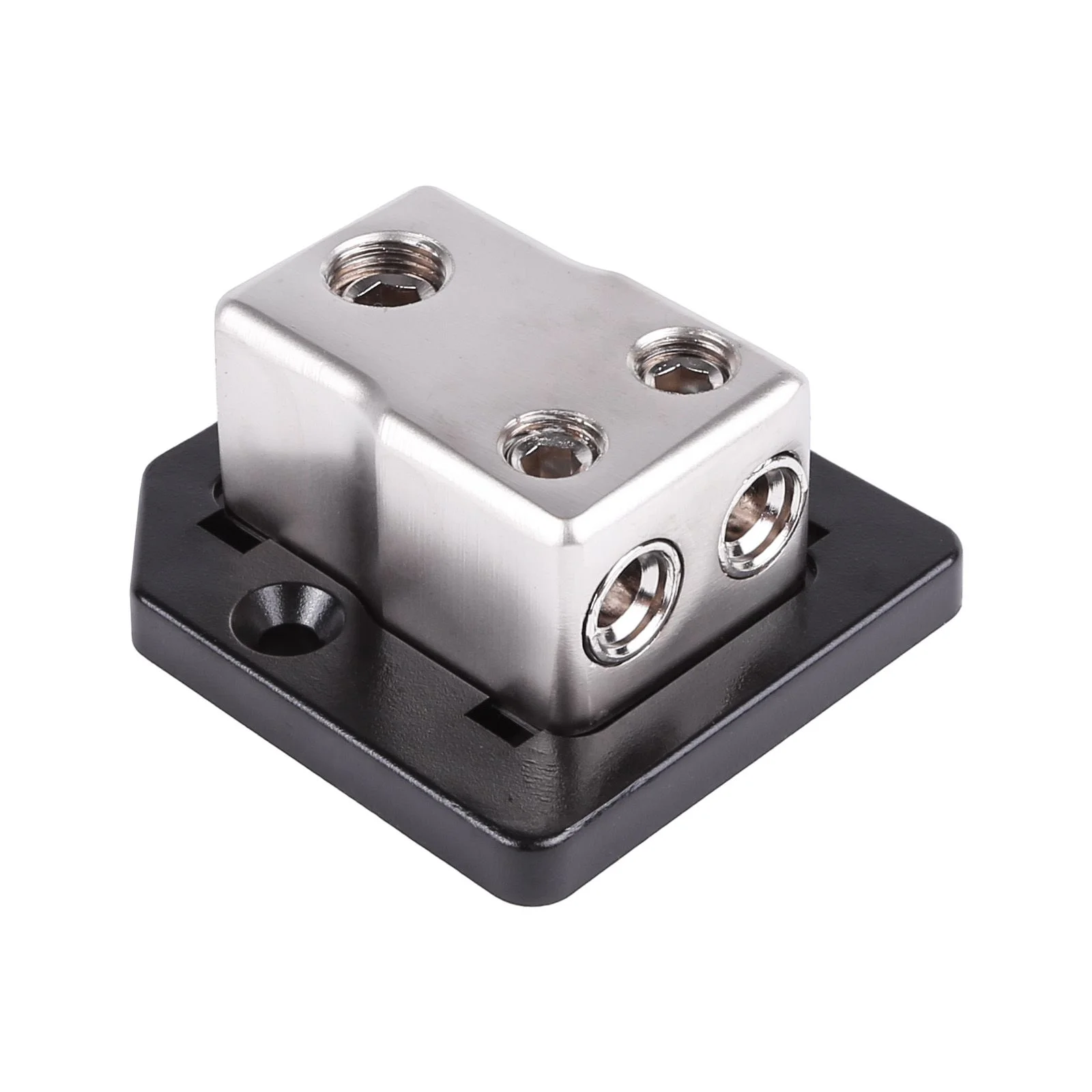 SK-DIST-BLK1 | Single 0/4 Gauge to Dual 4/8 Gauge Power Distribution Block #1