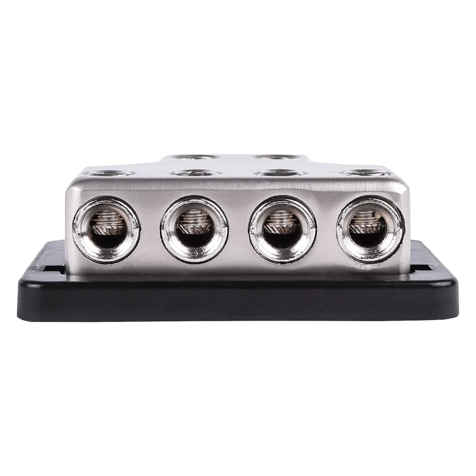 Featured Product Photo 3 for SK-DIST-BLK5 | Dual 4 Gauge to Quad 4/8 Gauge Power Distribution Block