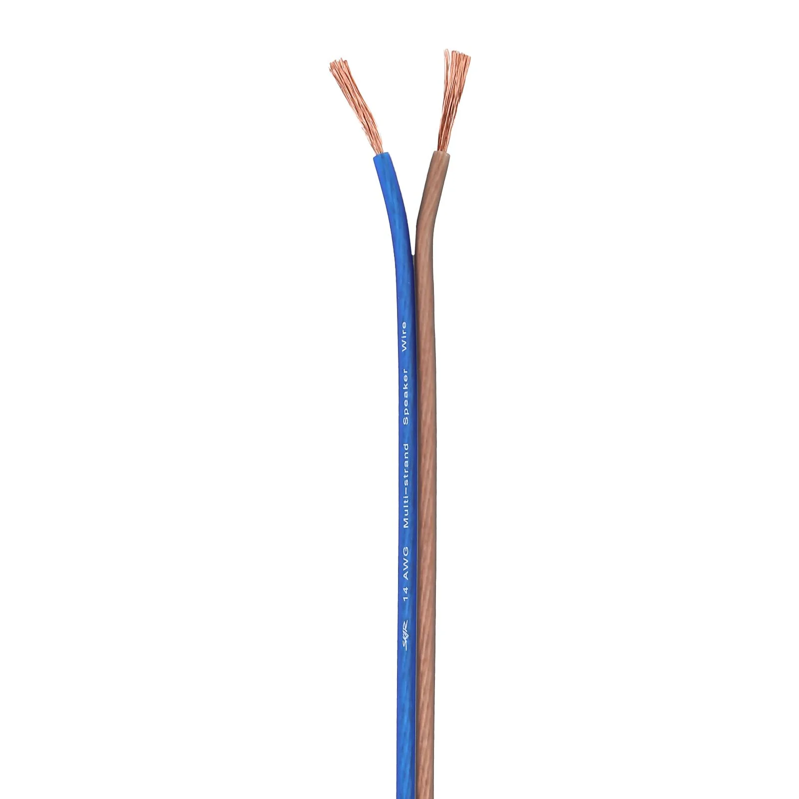 14-Gauge Performance Series (CCA) Speaker Wire - Blue/Brown #5
