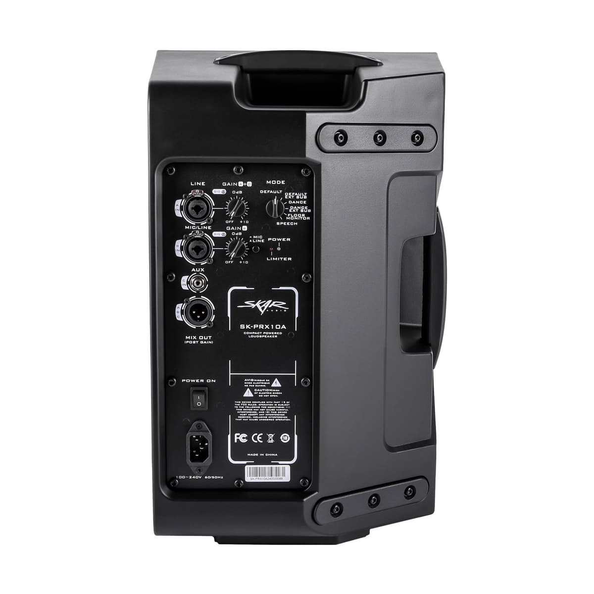 Featured Product Photo 2 for SK-PRX10A | 10" 1000 Watt Active 2-Way PA Loudspeaker