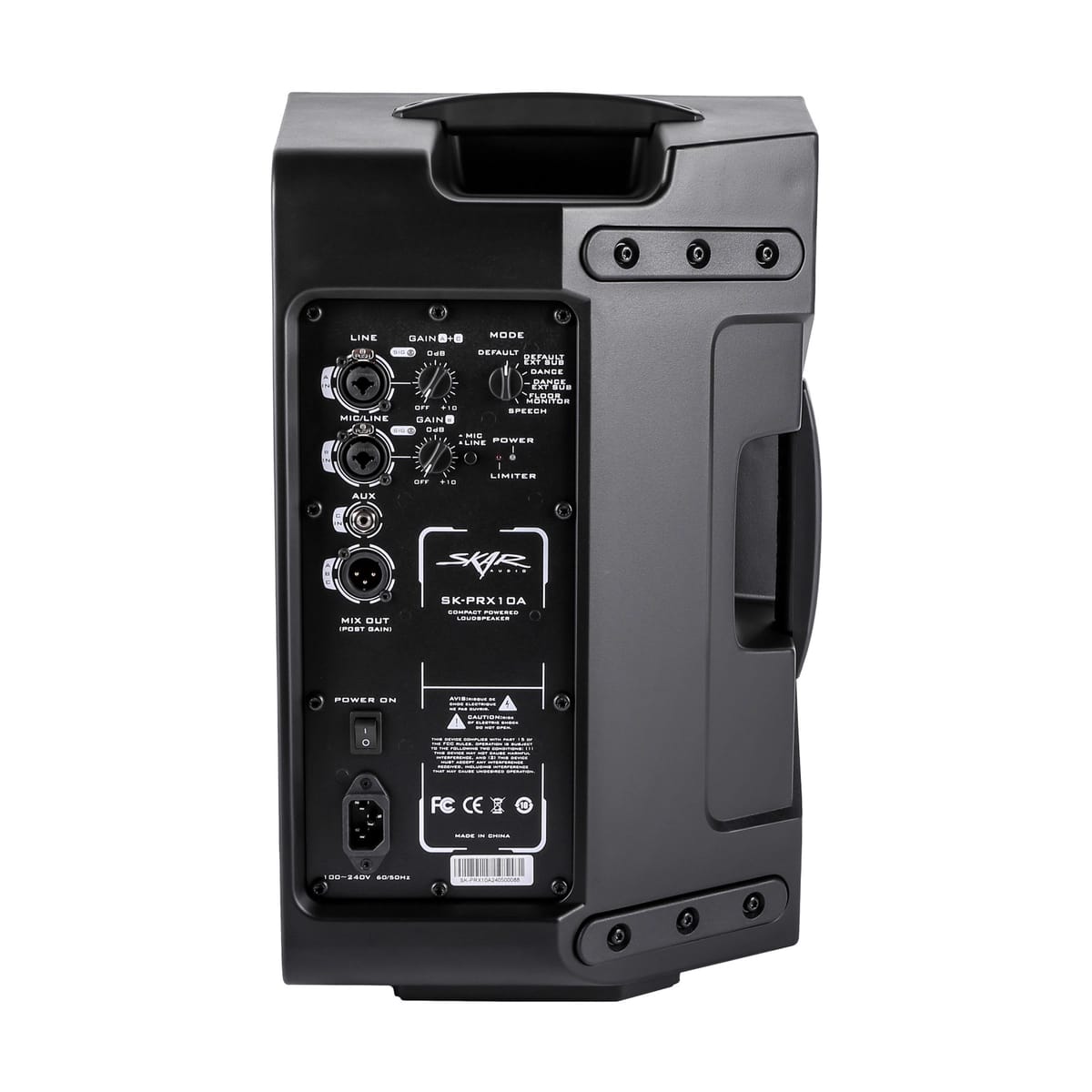 SK-PRX10A | 10" 1000 Watt Active 2-Way PA Loudspeaker #3