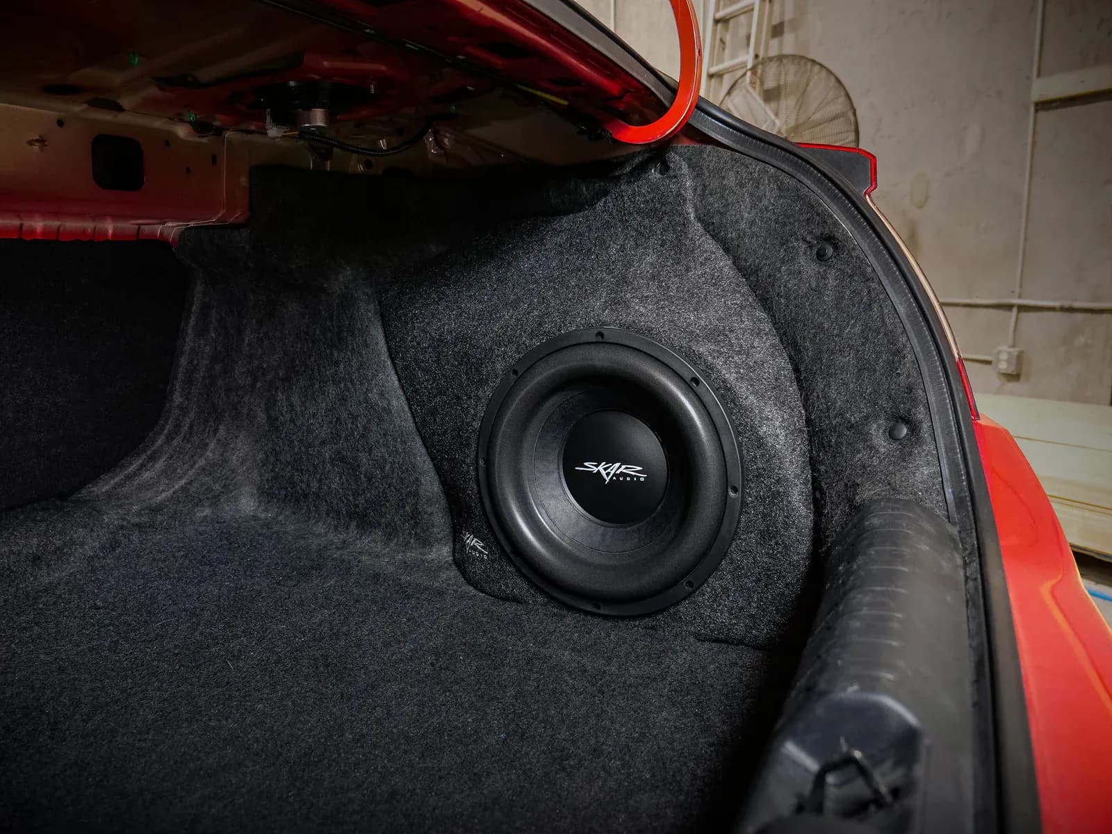 Skar Audio VS-1X12HONCIV-2016-2021-SDN enclosure installation example — view 4