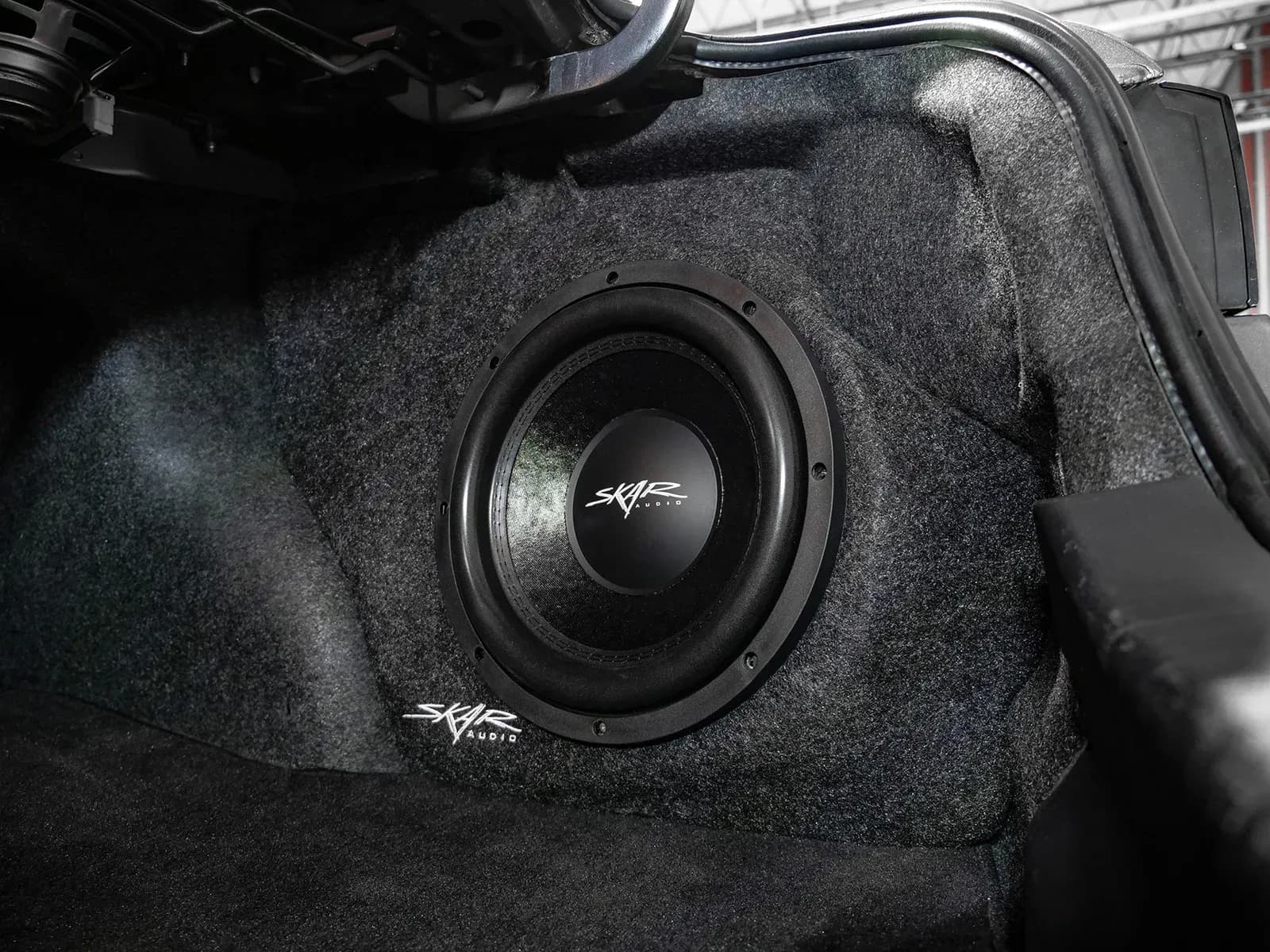 Skar Audio VS-1X12NISALT-2019-UP enclosure installation example — view 3