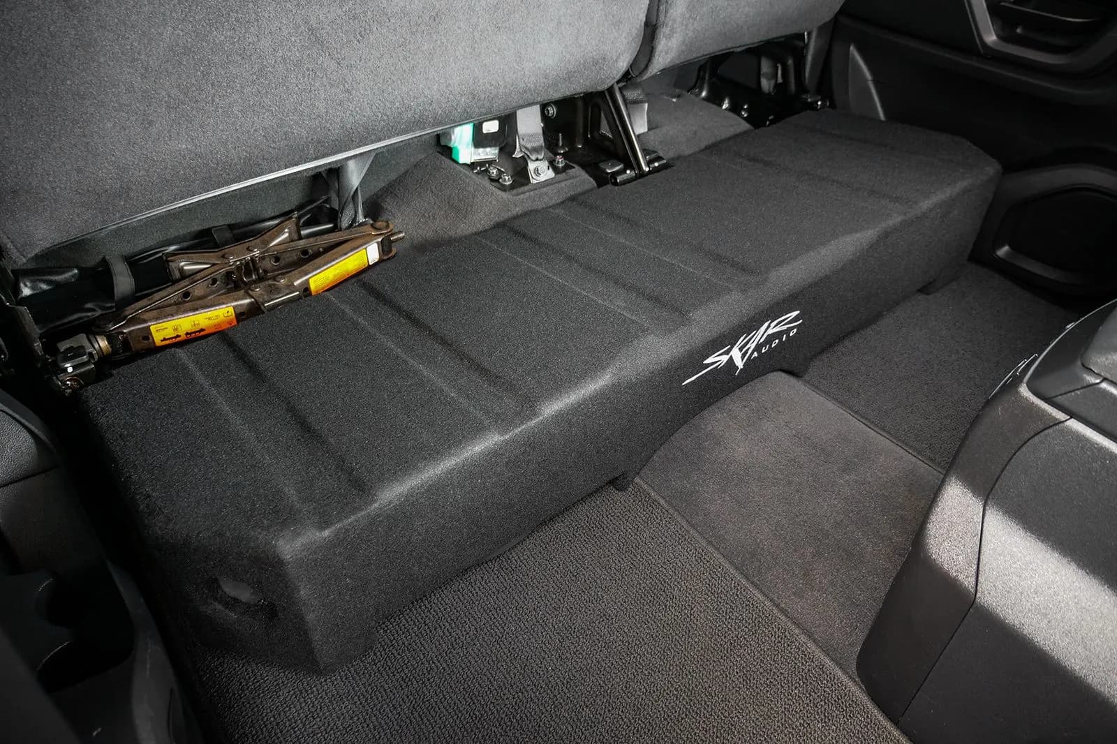 Skar Audio L-VD-VS-2X12NISTTN-2004-2015-CREWCAB-V enclosure installation example — view 4