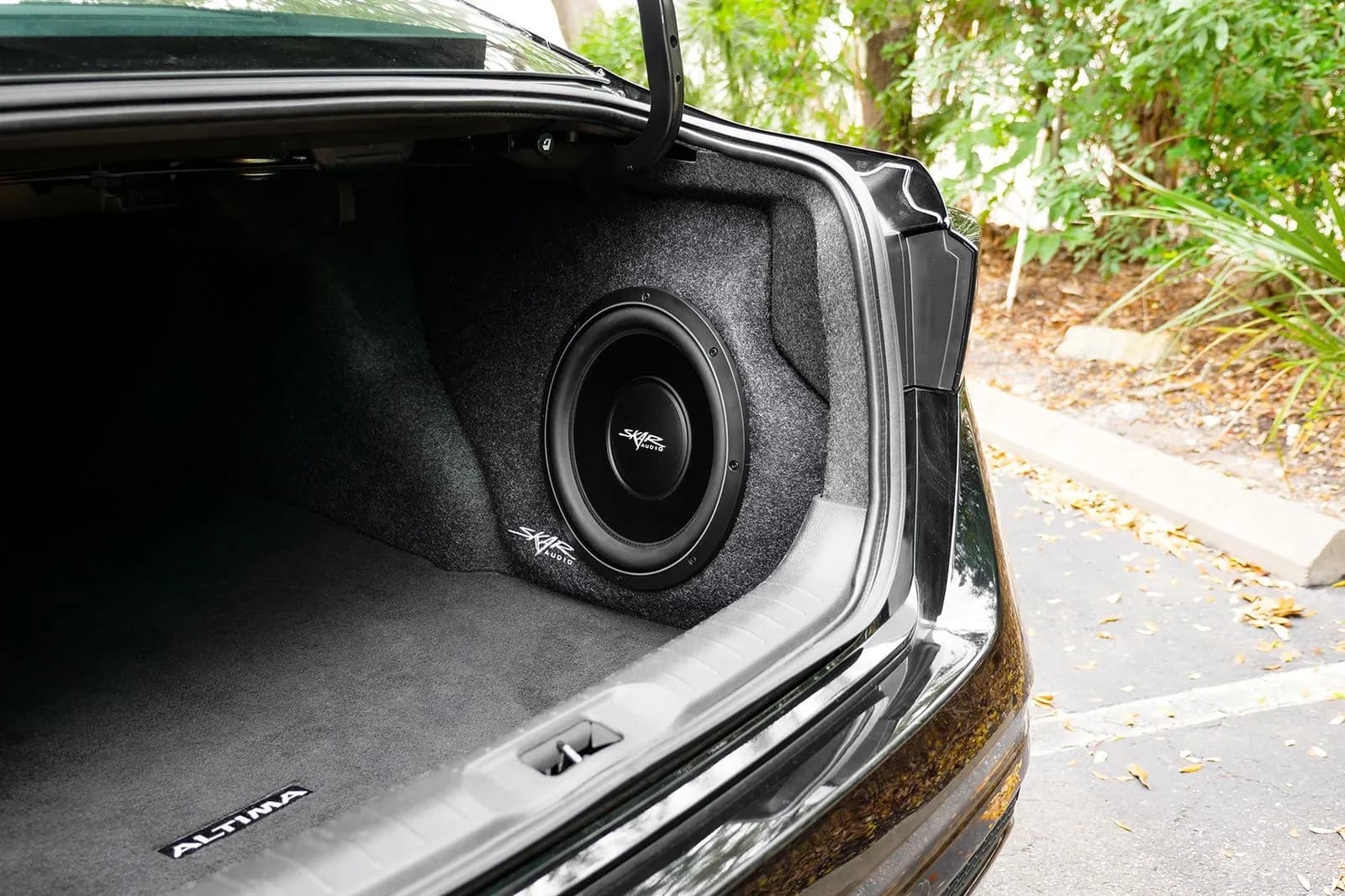 Skar Audio L-VS-1X12NISALT-2019-UP enclosure installation example — view 4