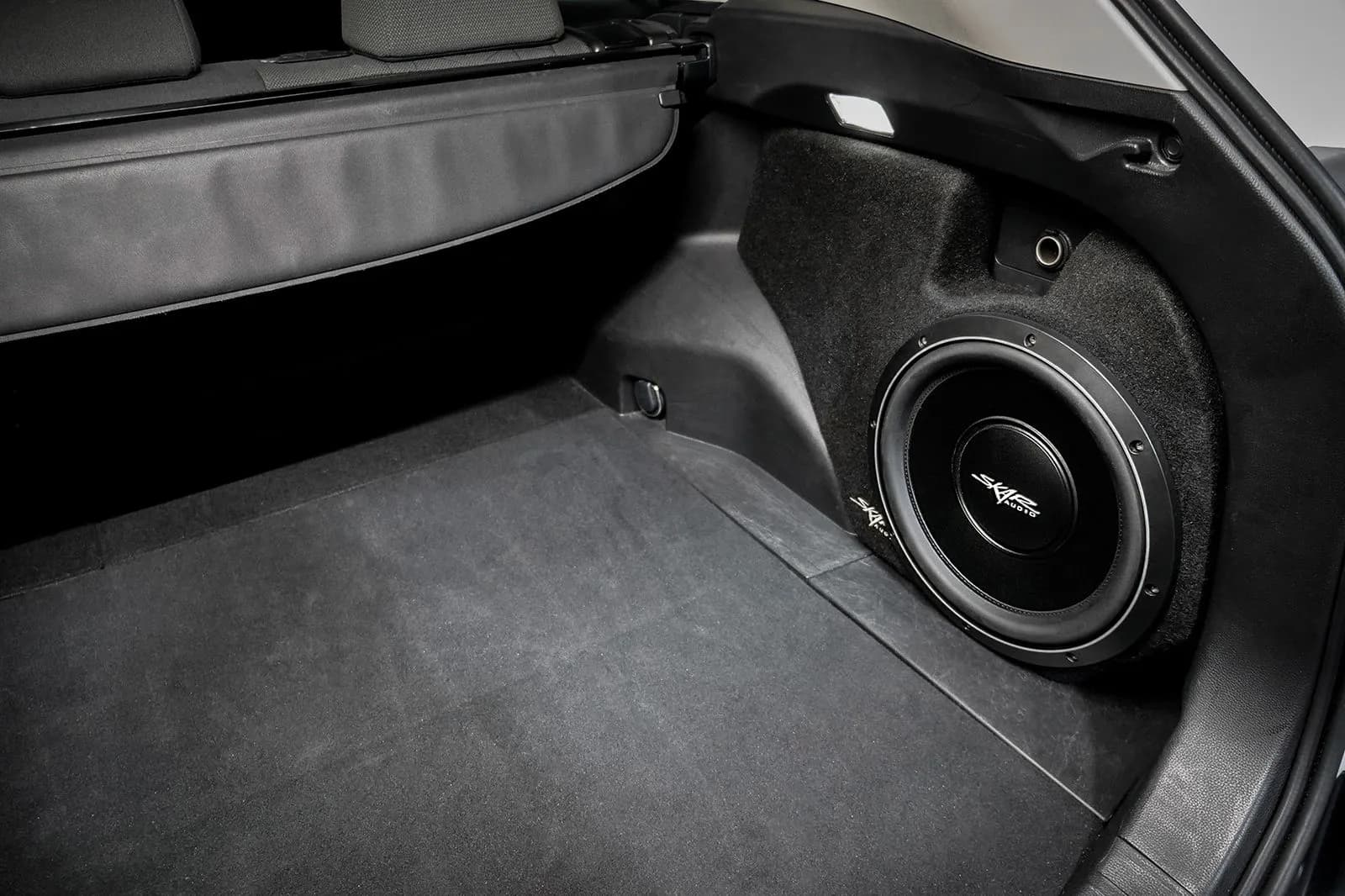 Skar Audio L-VS-1X12TOYRV4-2019-UP enclosure installation example — view 3